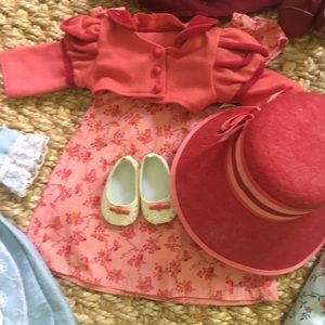 American girl dress & accessories